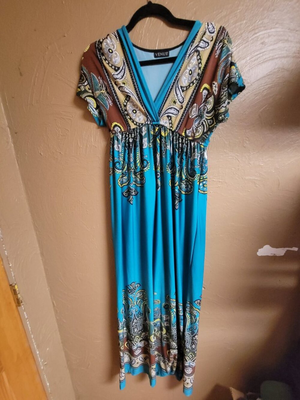 Beautiful Long Boho Style Venus Size Medium Maxi Dress #148